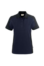 HAKRO Damen Poloshirt Contrast Mikralinar® tinte/anthrazit