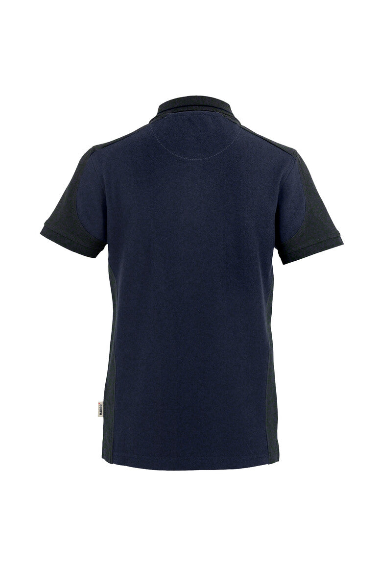 HAKRO Damen Poloshirt Contrast Mikralinar® tinte/anthrazit