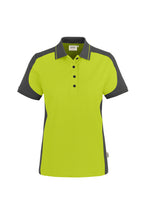 HAKRO Damen Poloshirt Contrast Mikralinar® kiwi/anthrazit