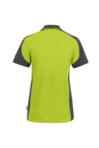 HAKRO Damen Poloshirt Contrast Mikralinar® kiwi/anthrazit