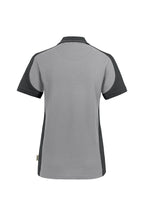 HAKRO Damen Poloshirt Contrast Mikralinar® titan/anthrazit