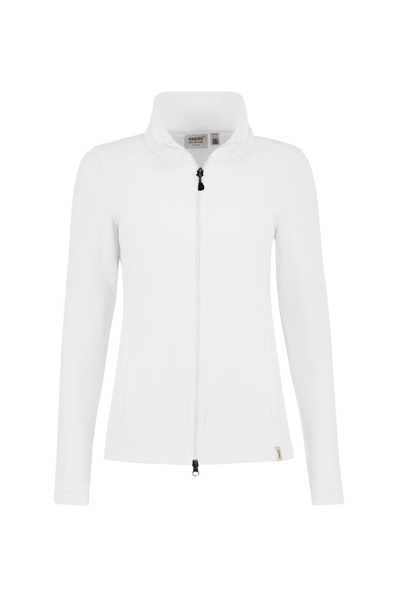 HAKRO Fleecejacke ECO weiß