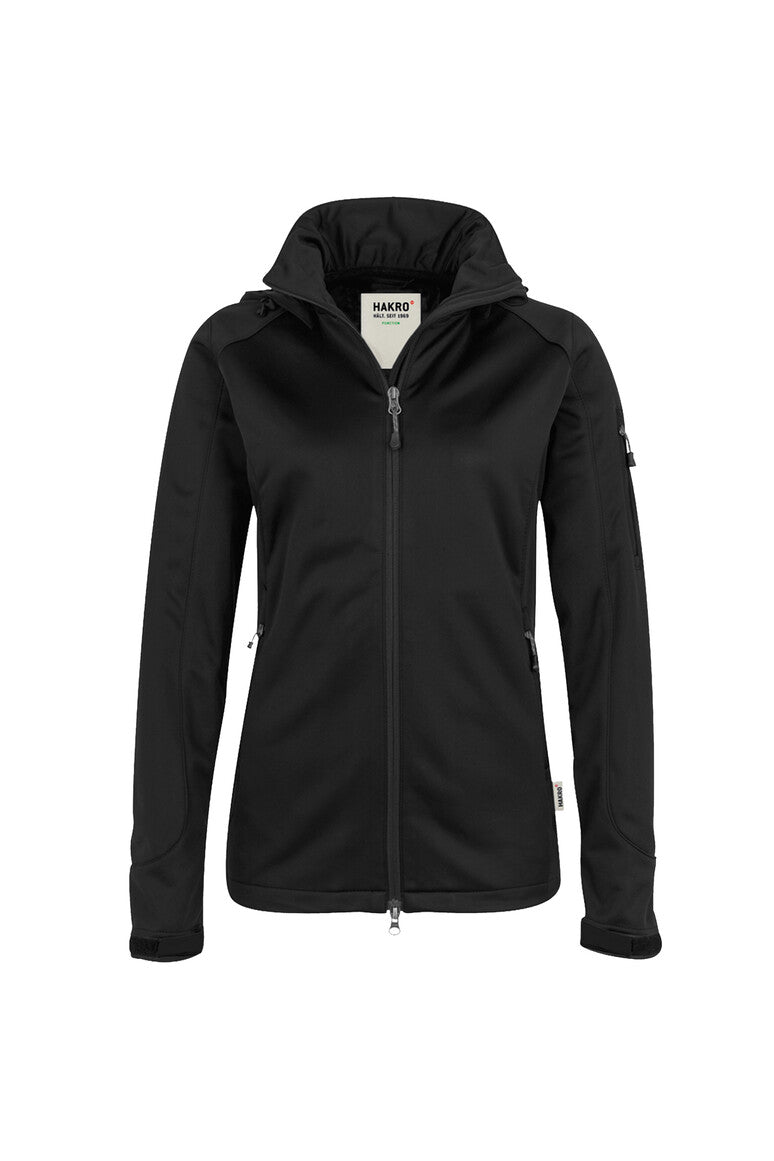 HAKRO Damen Softshelljacke Alberta schwarz