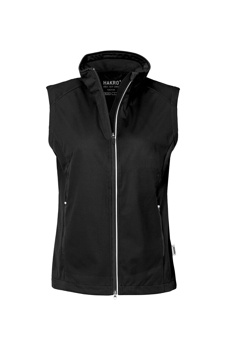 HAKRO Damen Light-Softshellweste Sarina schwarz