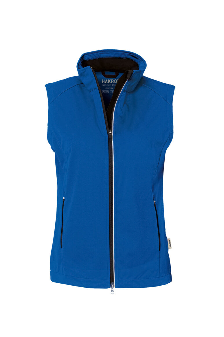 HAKRO Damen Light-Softshellweste Sarina royalblau