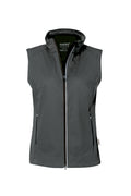 HAKRO Damen Light-Softshellweste Sarina anthrazit