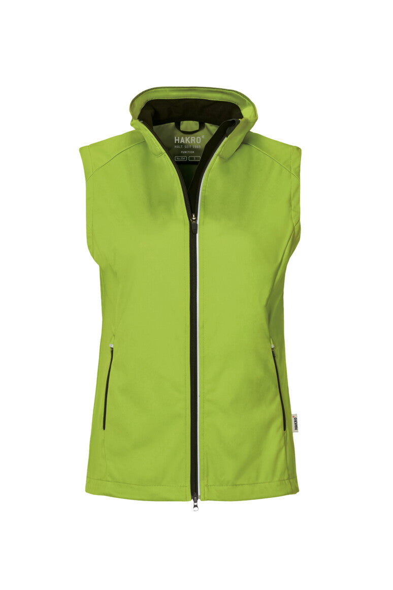 HAKRO Damen Light-Softshellweste Sarina kiwi