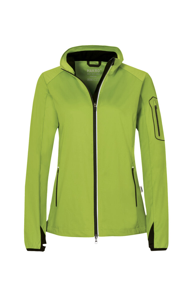 HAKRO Damen Light-Softshelljacke Sidney kiwi