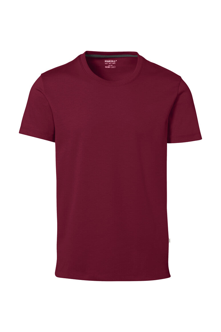 HAKRO Cotton Tec® T-Shirt weinrot