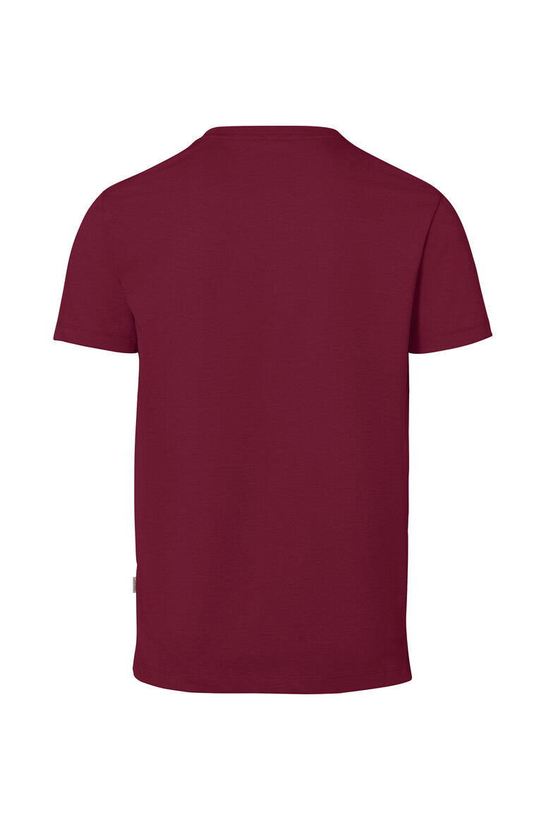 HAKRO Cotton Tec® T-Shirt weinrot