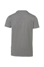 HAKRO V-Shirt Stretch grau meliert