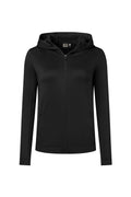 HAKRO Damen Kapuzen-Tecjacke ECO schwarz