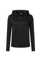 HAKRO Damen Kapuzen-Tecjacke ECO schwarz