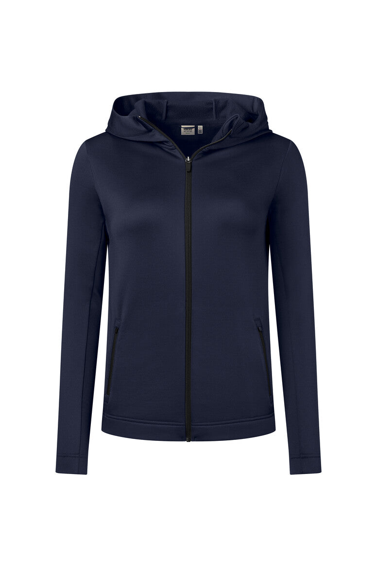 HAKRO Damen Kapuzen-Tecjacke ECO tinte