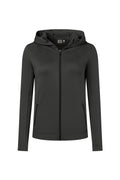 HAKRO Damen Kapuzen-Tecjacke ECO karbongrau