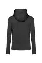 HAKRO Damen Kapuzen-Tecjacke ECO karbongrau