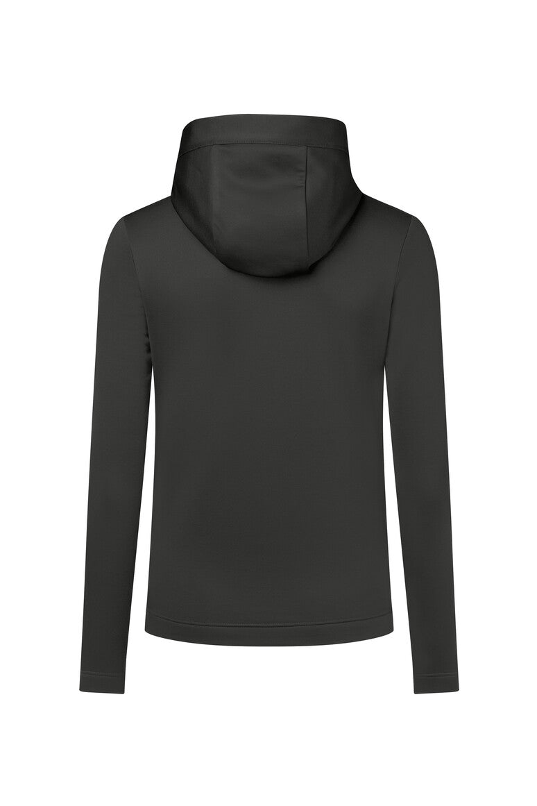 HAKRO Damen Kapuzen-Tecjacke ECO karbongrau