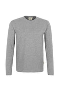 HAKRO Longsleeve Heavy grau meliert