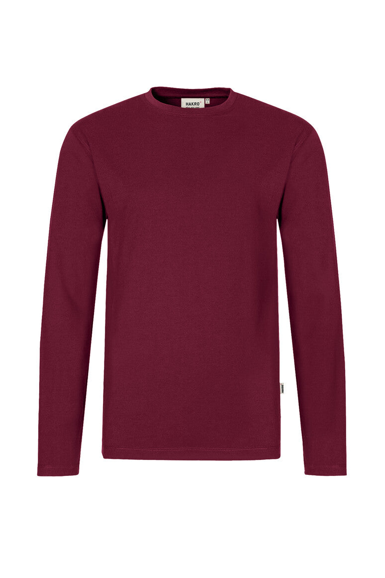 HAKRO Longsleeve Mikralinar® weinrot