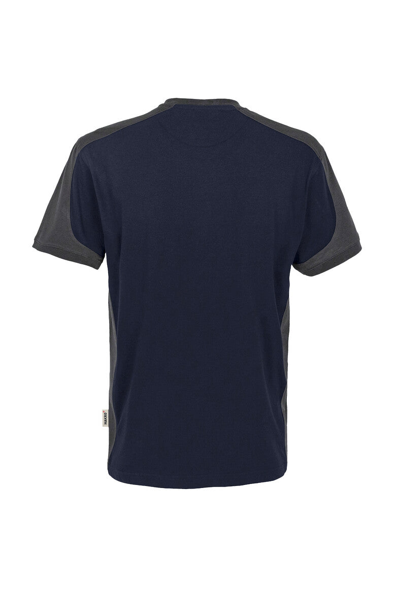 HAKRO T-Shirt Contrast Mikralinar® tinte/anthrazit