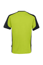 HAKRO T-Shirt Contrast Mikralinar® kiwi/anthrazit
