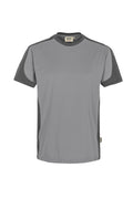 HAKRO T-Shirt Contrast Mikralinar® titan/anthrazit
