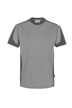 HAKRO T-Shirt Contrast Mikralinar® titan/anthrazit