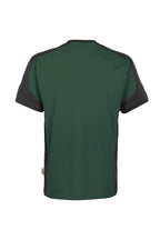 HAKRO T-Shirt Contrast Mikralinar® tanne/anthrazit