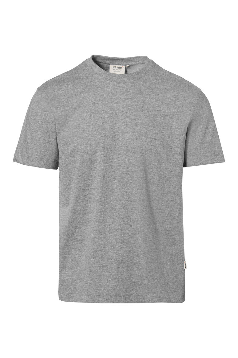 HAKRO T-Shirt Heavy grau meliert