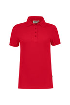 HAKRO Damen Poloshirt Bio-Baumwolle GOTS rot