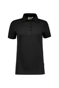 HAKRO Damen Poloshirt Bio-Baumwolle GOTS schwarz