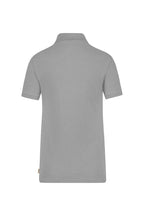 HAKRO Damen Poloshirt Bio-Baumwolle GOTS grau meliert
