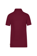 HAKRO Damen Poloshirt Bio-Baumwolle GOTS weinrot