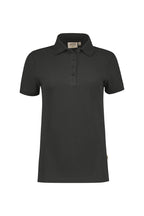 HAKRO Damen Poloshirt Bio-Baumwolle GOTS karbongrau