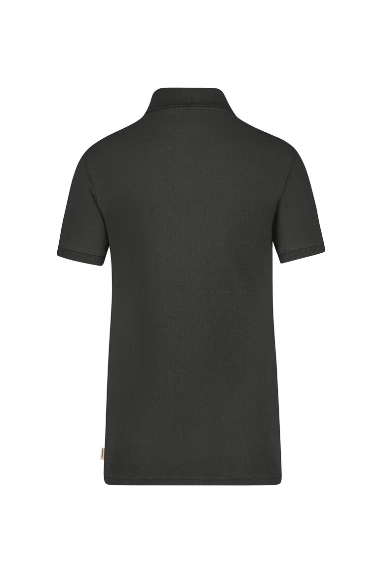 HAKRO Damen Poloshirt Bio-Baumwolle GOTS karbongrau
