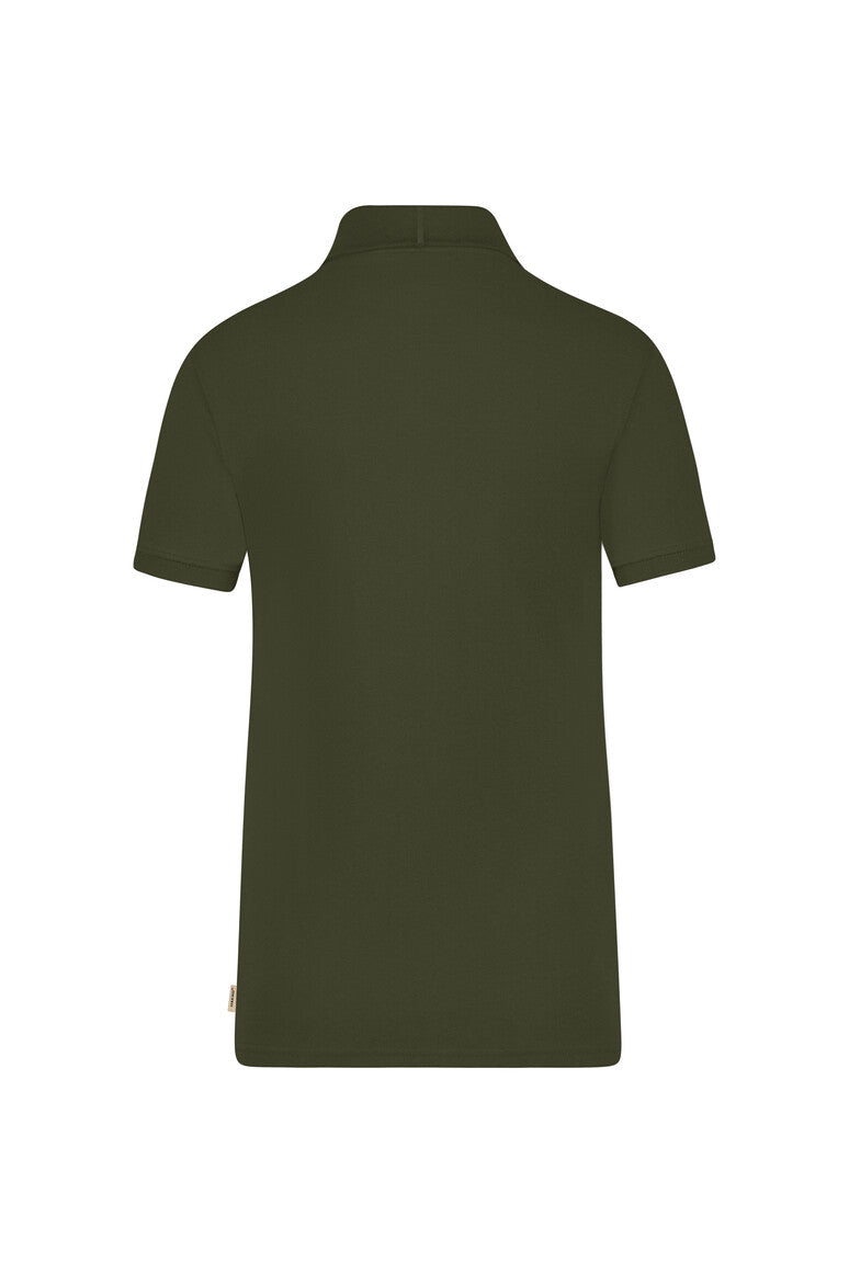 HAKRO Damen Poloshirt Bio-Baumwolle GOTS olive