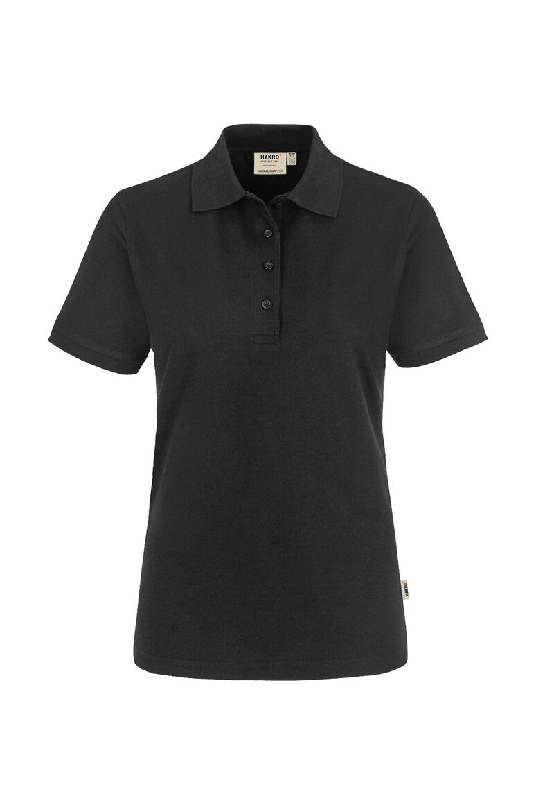 HAKRO Damen Poloshirt MIKRALINAR ECO schwarz