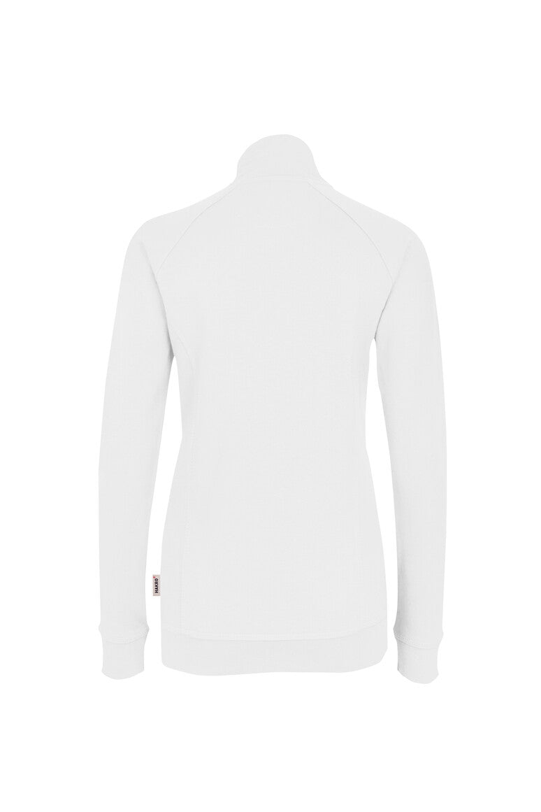 HAKRO Damen Sweatjacke College weiß