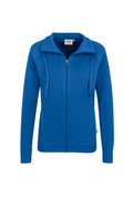HAKRO Damen Sweatjacke College royalblau