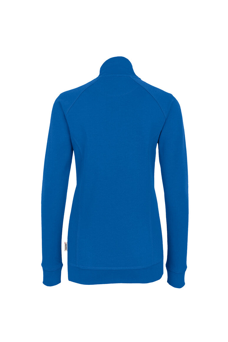 HAKRO Damen Sweatjacke College royalblau