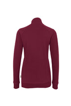 HAKRO Damen Sweatjacke College weinrot