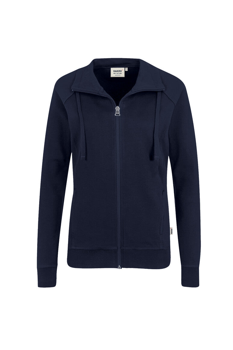 HAKRO Damen Sweatjacke College tinte