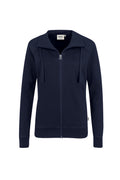 HAKRO Damen Sweatjacke College tinte