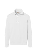 HAKRO Zip-Sweatshirt Premium weiß