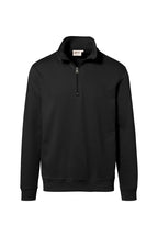 HAKRO Zip-Sweatshirt Premium schwarz