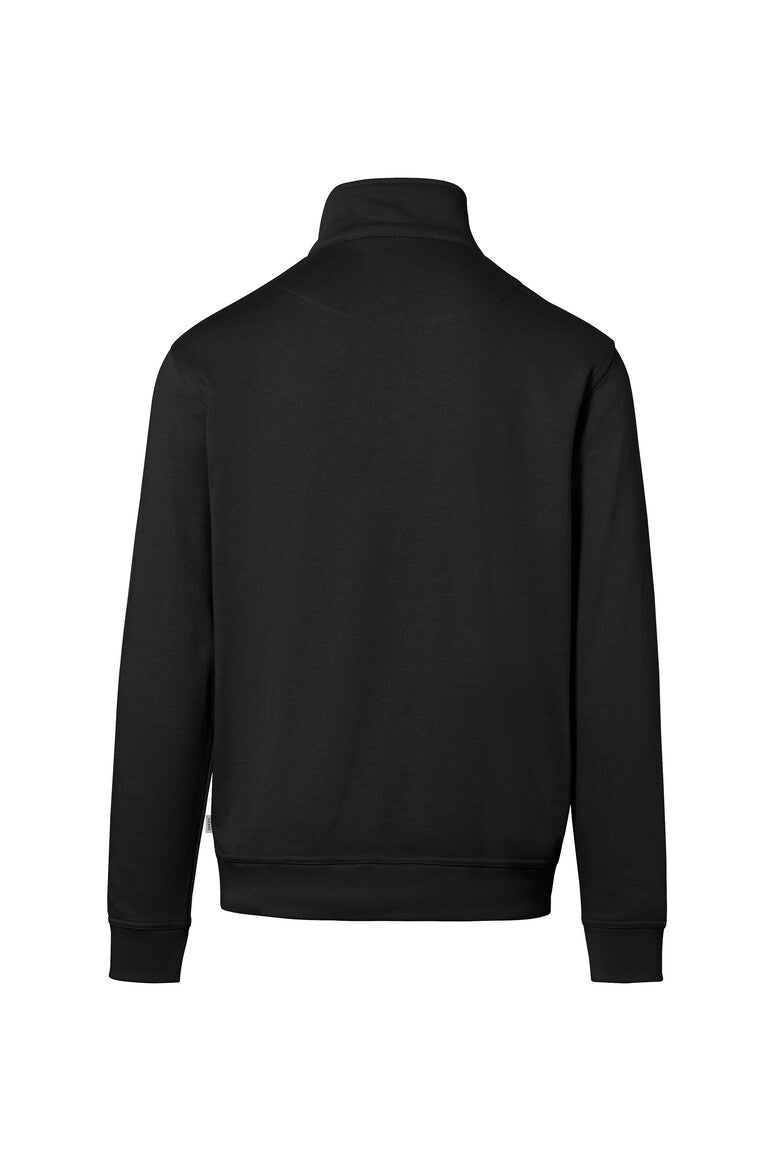 HAKRO Zip-Sweatshirt Premium schwarz