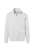 HAKRO Zip-Sweatshirt Premium ash meliert