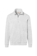 HAKRO Zip-Sweatshirt Premium ash meliert