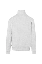 HAKRO Zip-Sweatshirt Premium ash meliert