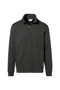 HAKRO Zip-Sweatshirt Premium karbongrau